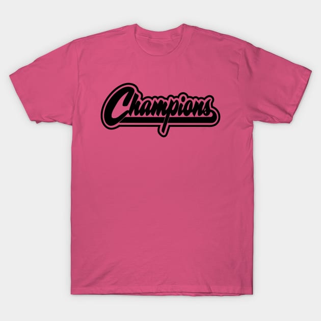 CHAMPIONS SPORTS BAR BIDDEFORD MAINE T-Shirt by MarkBlakeDesigns